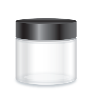 Private Label Packaging Clear Glass Jar